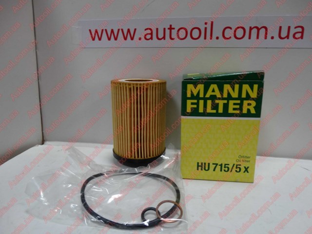Auto фильтр масла mann-filter HU7155X
