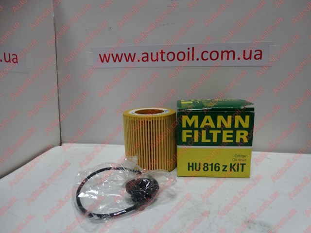 Auto фильтр масла mann-filter bmw HU816ZKIT