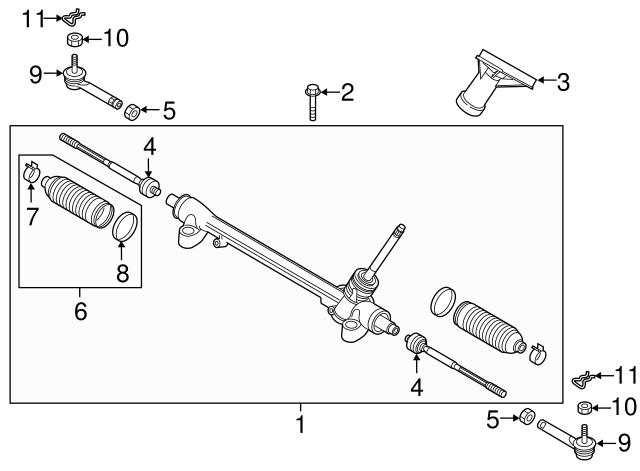 K12332240 MAZDA Тяга рулевая купить в Запорожье