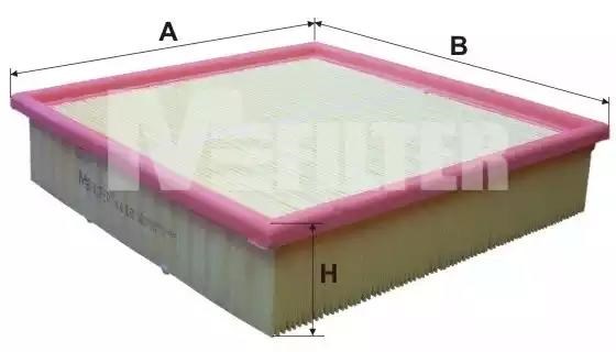 Воздушный фильтр двигателя K418 MFILTER