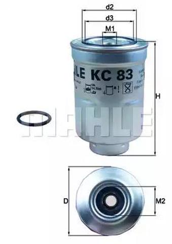 KC83D Топливный фильтр купить Харьков