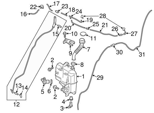 KD3767491 MAZDA Кольцо уплотнительное датчика уровня жидкости бачка омывателя купить в Житомир