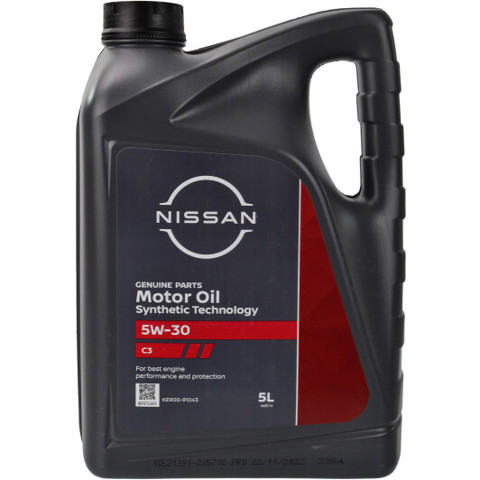 Масло моторное полусинтетическое KE90091043 NISSAN