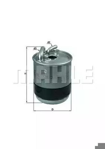 MAHLE KL2282D Топливный фильтр в наличии Тернополь