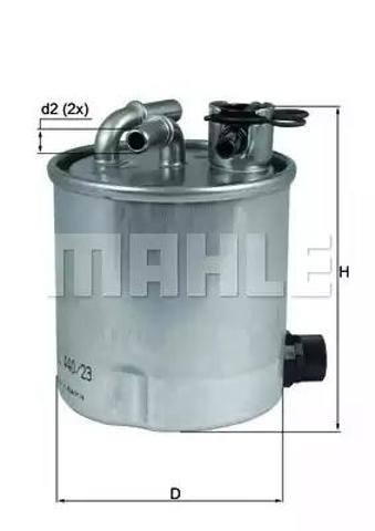 KL44023 MAHLE Фильтр топливный купить в Житомир
