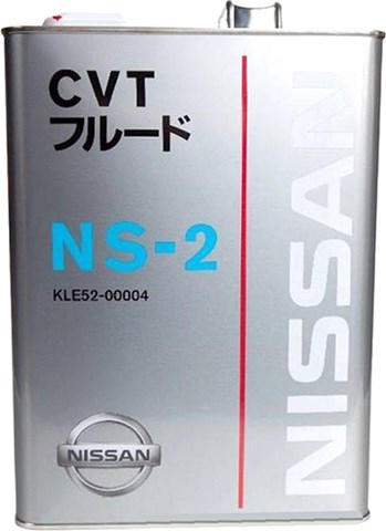 Auto олія трансмісійна nissan cvt fluid ns-2 4l KLE5200004