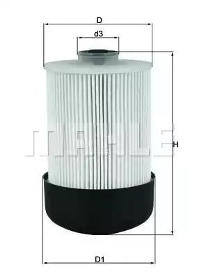 KX33822D MAHLE Топливный фильтр купить в Львов