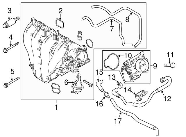 MAZDA L3K913655 Прокладка дроссельной заслонки в наличии Кривой Рог