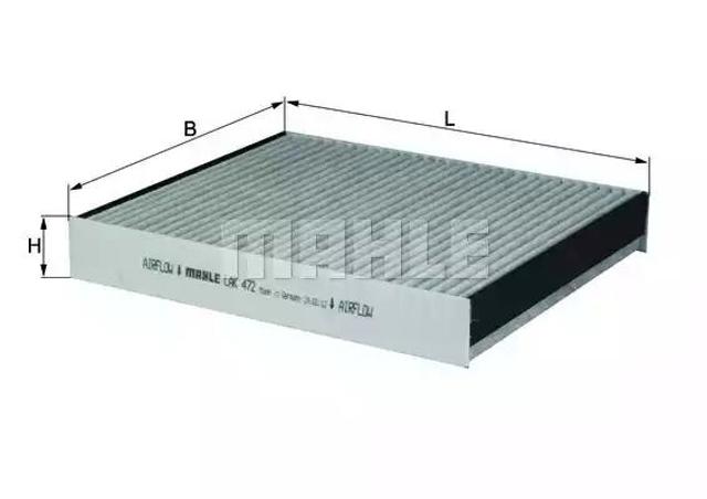 LAK472 MAHLE Фильтр салона купить в Николаев