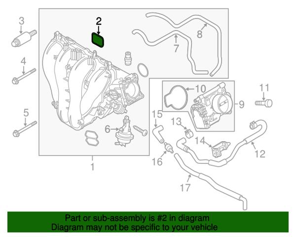 LF0113111 MAZDA Прокладка впускного коллектора купить в Житомир