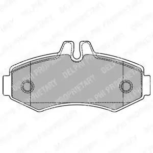 LP1425 DELPHI Передние тормозные колодки купить в Черкассы