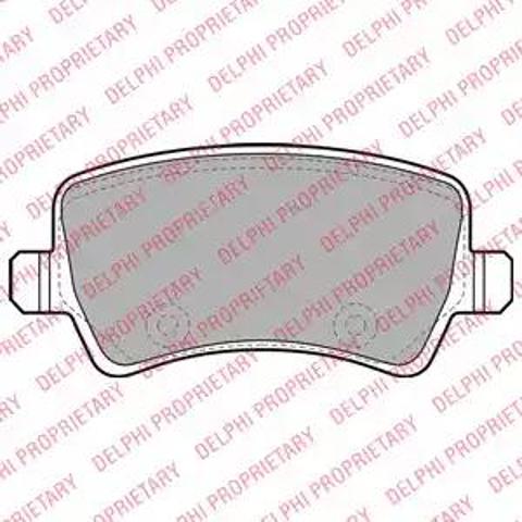 LP2008 DELPHI Колодки тормозные задние дисковые купить в Кривой Рог