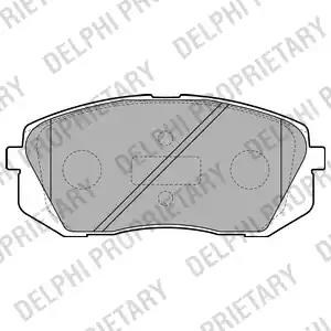 LP2050 DELPHI Передние тормозные колодки купить в Павлоград