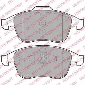 Колодки тормозные LP2079 DELPHI
