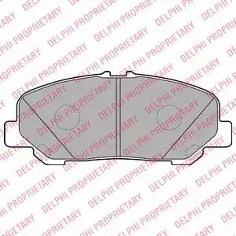 Передние тормозные колодки LP2119 DELPHI