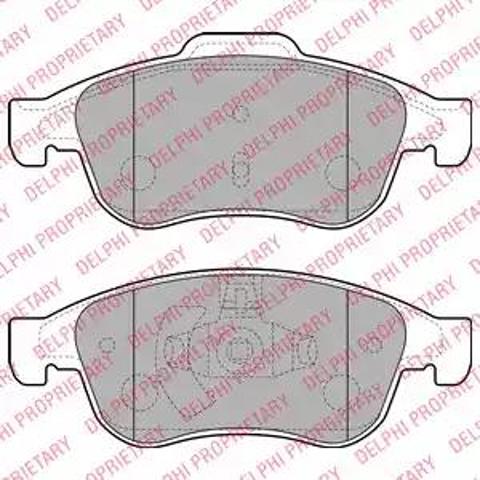 LP2152 Колодки тормозные передние дисковые купить Сумы