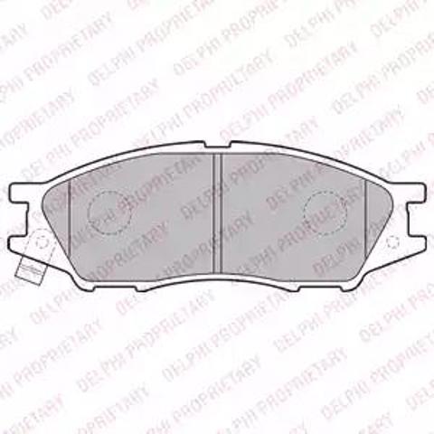 LP2184 DELPHI Колодки тормозные передние дисковые купить в Львов