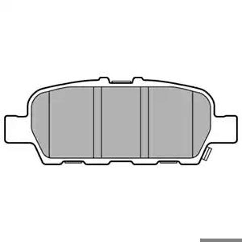 DELPHI LP3158 Колодки тормозные задние дисковые в наличии Запорожье