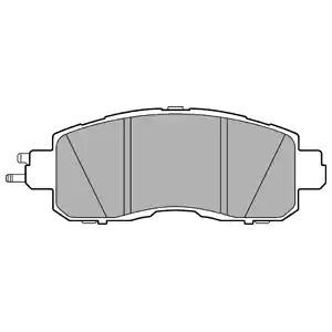 LP3251 DELPHI Колодки тормозные передние дисковые купить в Тернополь