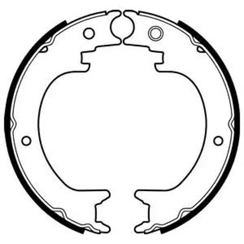 Тормозные колодки ручника LS2082 DELPHI