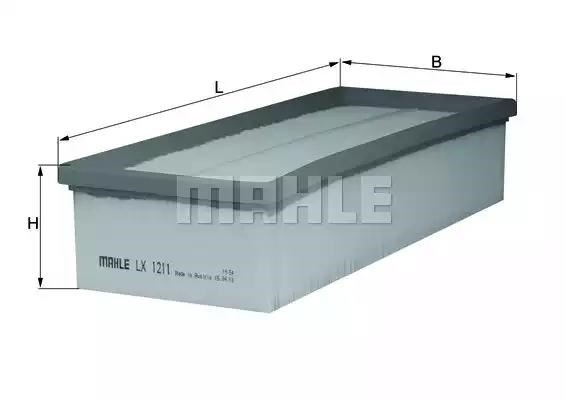 MAHLE LX1211 Воздушный фильтр в наличии Николаев