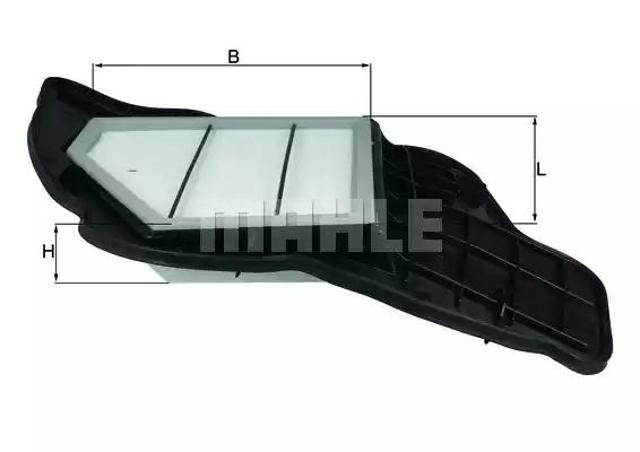 Воздушный фильтр двигателя LX16845 MAHLE