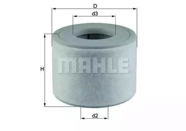 MAHLE LX26072 Воздушный фильтр в наличии Хмельницкий