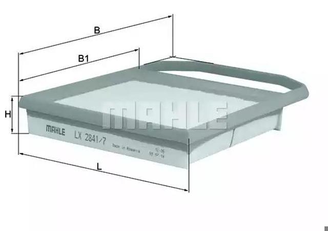 LX28417 MAHLE Фильтр воздушный купить в Николаев