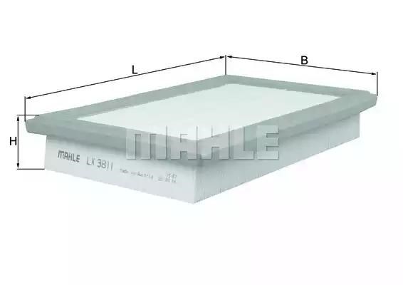 MAHLE LX3811 Воздушный фильтр в наличии Одесса
