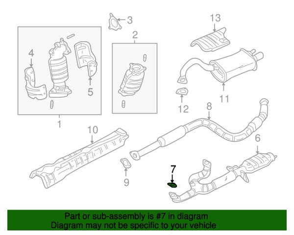MB687002 MITSUBISHI Прокладка глушителя купить в Хмельницкий