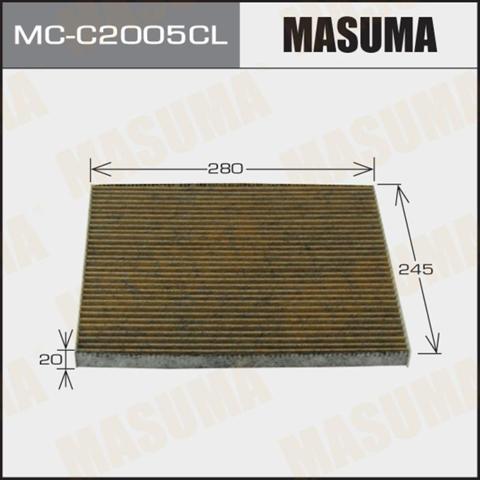 Фильтр салона угольный MCC2005CL MASUMA