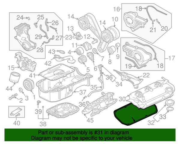 Прокладка крышки двигателя MN137773 MITSUBISHI