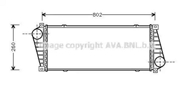 Интеркулер MSA4217 AVA