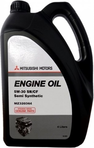 Auto масло моторное mitsubishi engine oil sm 5w-30 4 л MZ320364