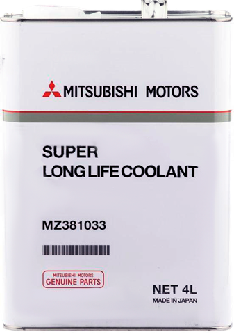 Auto антифриз mitsubishi super long life coolant зеленый 4л MZ381033