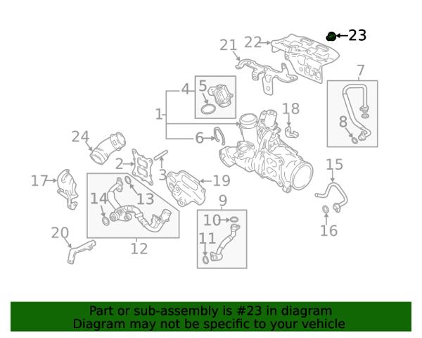 N90965401 VAG Пробка поддона двигателя купить в Николаев