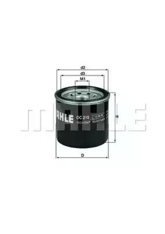 MAHLE OC215 Масляный фильтр в наличии Ужгород
