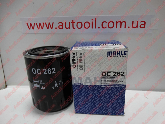 MAHLE OC262 Масляный фильтр в наличии Павлоград