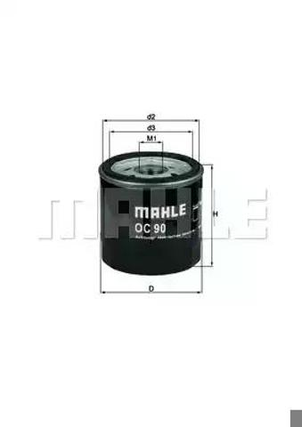 MAHLE OC90OF Корпус масляного фильтра в наличии Житомир