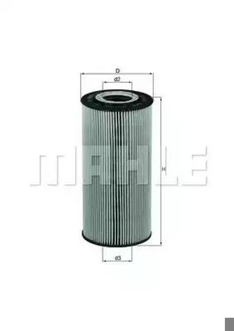 MAHLE OX1231D Масляный фильтр в наличии Каменское