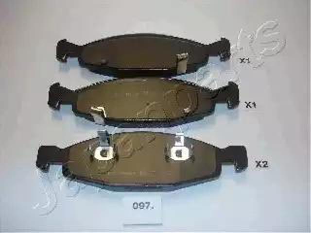 Колодки передние PA097AF JAPANPARTS