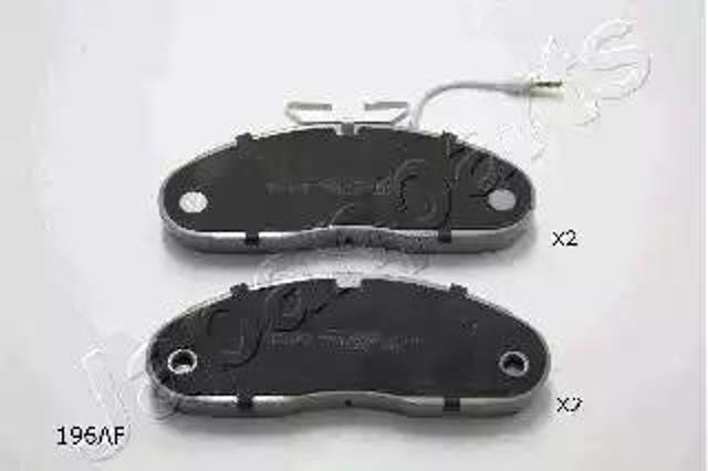 Колодки тормозные PA196AF JAPANPARTS