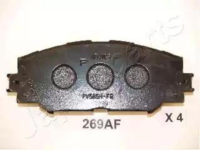 JAPANPARTS PA269AF Колодки тормозные передние дисковые в наличии Ужгород