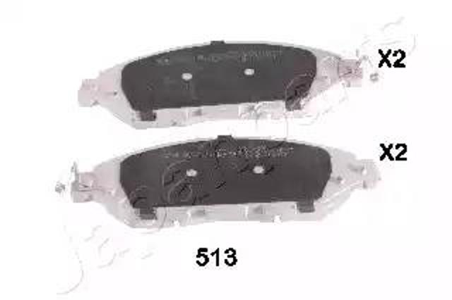 PA513AF JAPANPARTS Передние тормозные колодки купить в Черновцы