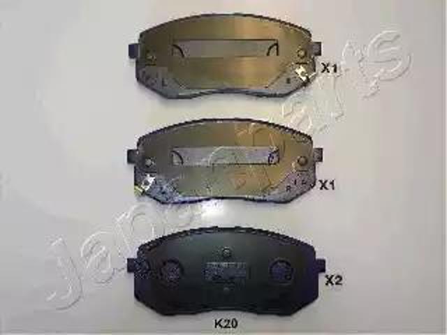 JAPANPARTS PAK20AF Колодки тормозные передние дисковые в наличии Житомир