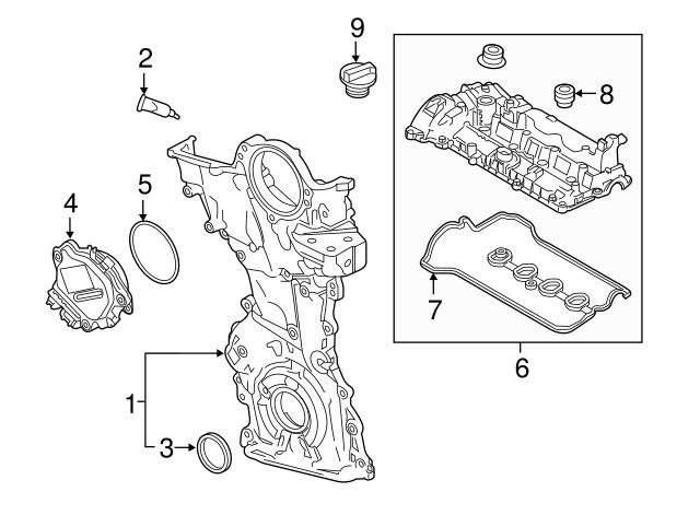 PE0112257 MAZDA Кольцо уплотнительное фазорегулятора (магнита) купить в Хмельницкий