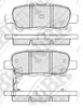 Колодки тормозные дисковые комплект PN2466 NIBK