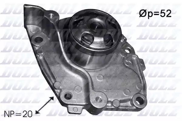 Помпа охлаждения R232 DOLZ