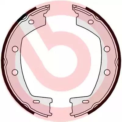 Барабанные колодки S44508 BREMBO