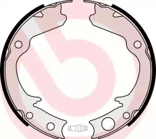 Колодки ручника/стояночного тормоза S78508 BREMBO